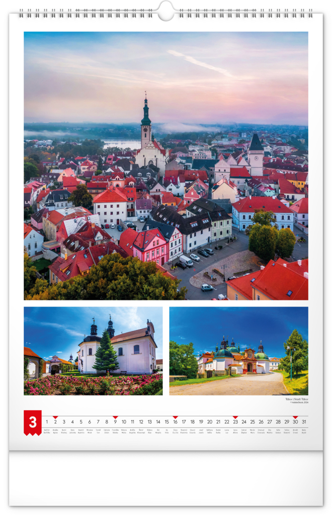 Má vlast 2025 - nástěnný kalendář