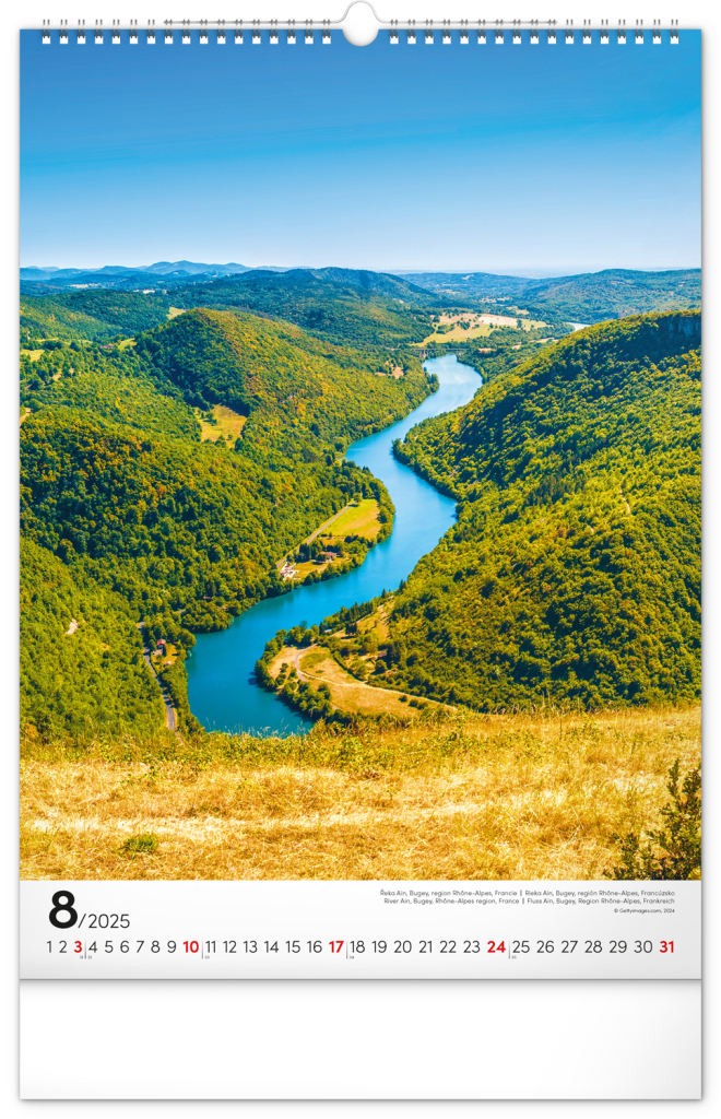 Voda 2025 - nástěnný kalendář