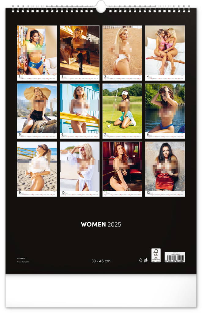 Women 2025 - nástěnný kalendář