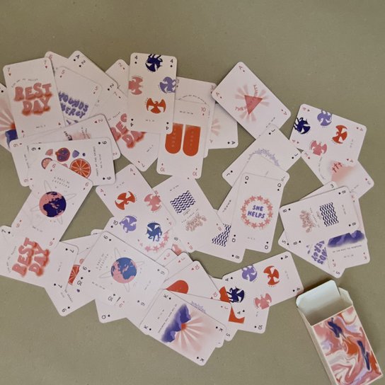 Hrací karty “the Holy cards”