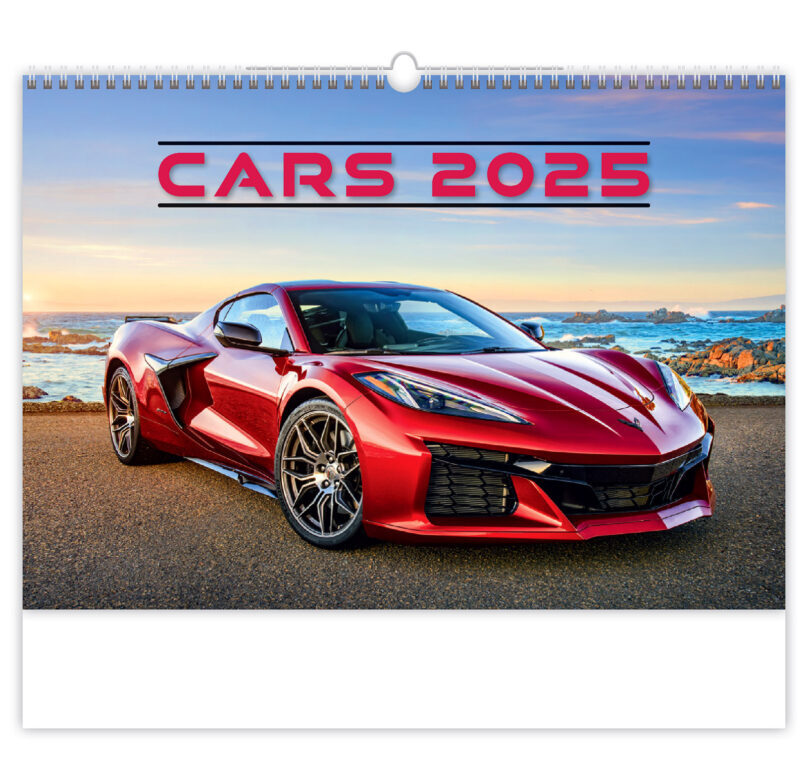 Cars 2025 - nástěnný kalendář