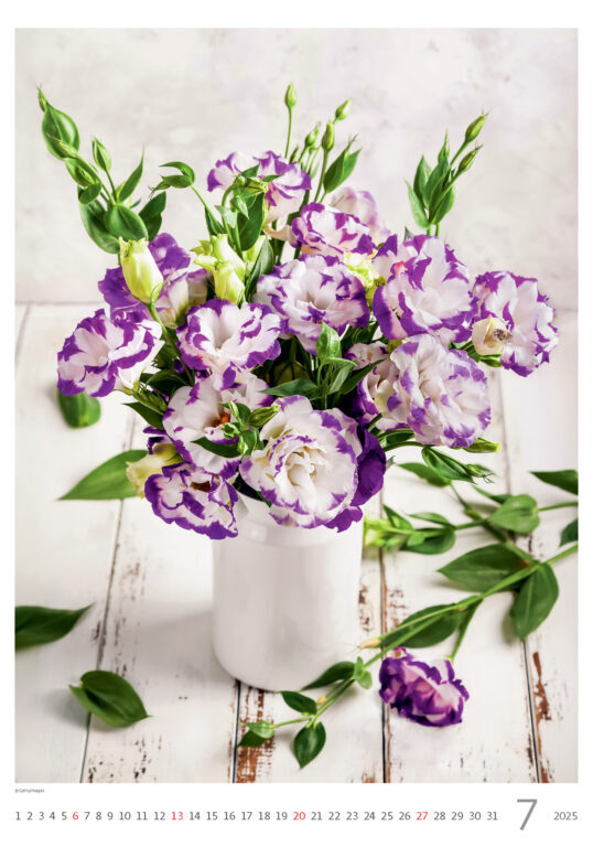 Magic Flowers 2025 - nástěnný kalendář