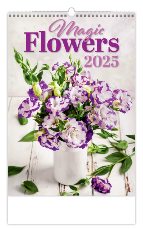 Magic Flowers 2025 - nástěnný kalendář