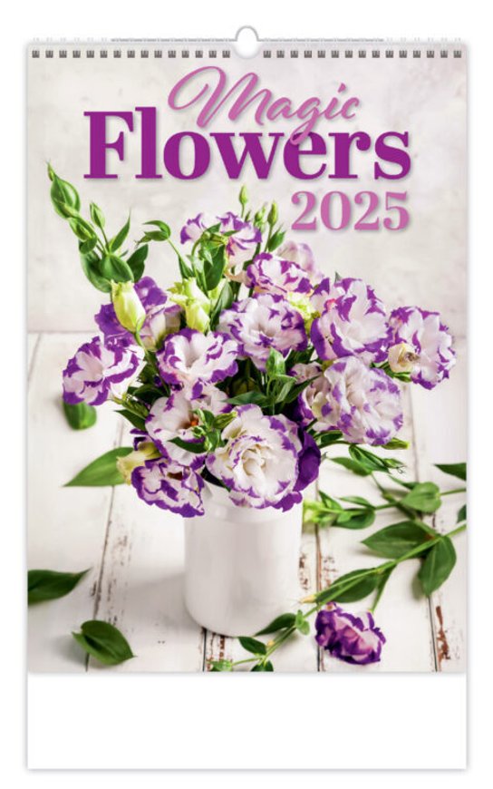 Magic Flowers 2025 - nástěnný kalendář