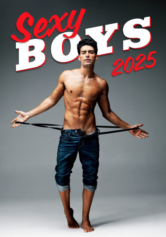 Sexy Boys 2025 - nástěnný kalendář