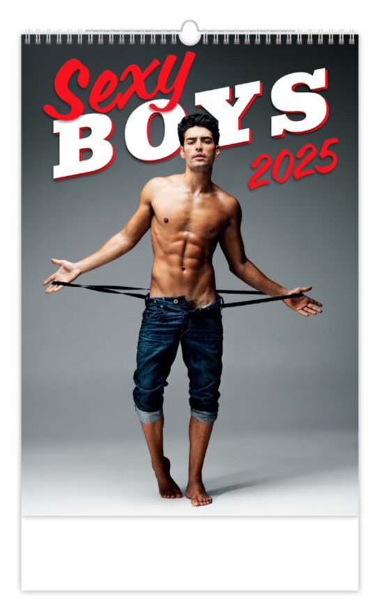 Sexy Boys 2025 - nástěnný kalendář