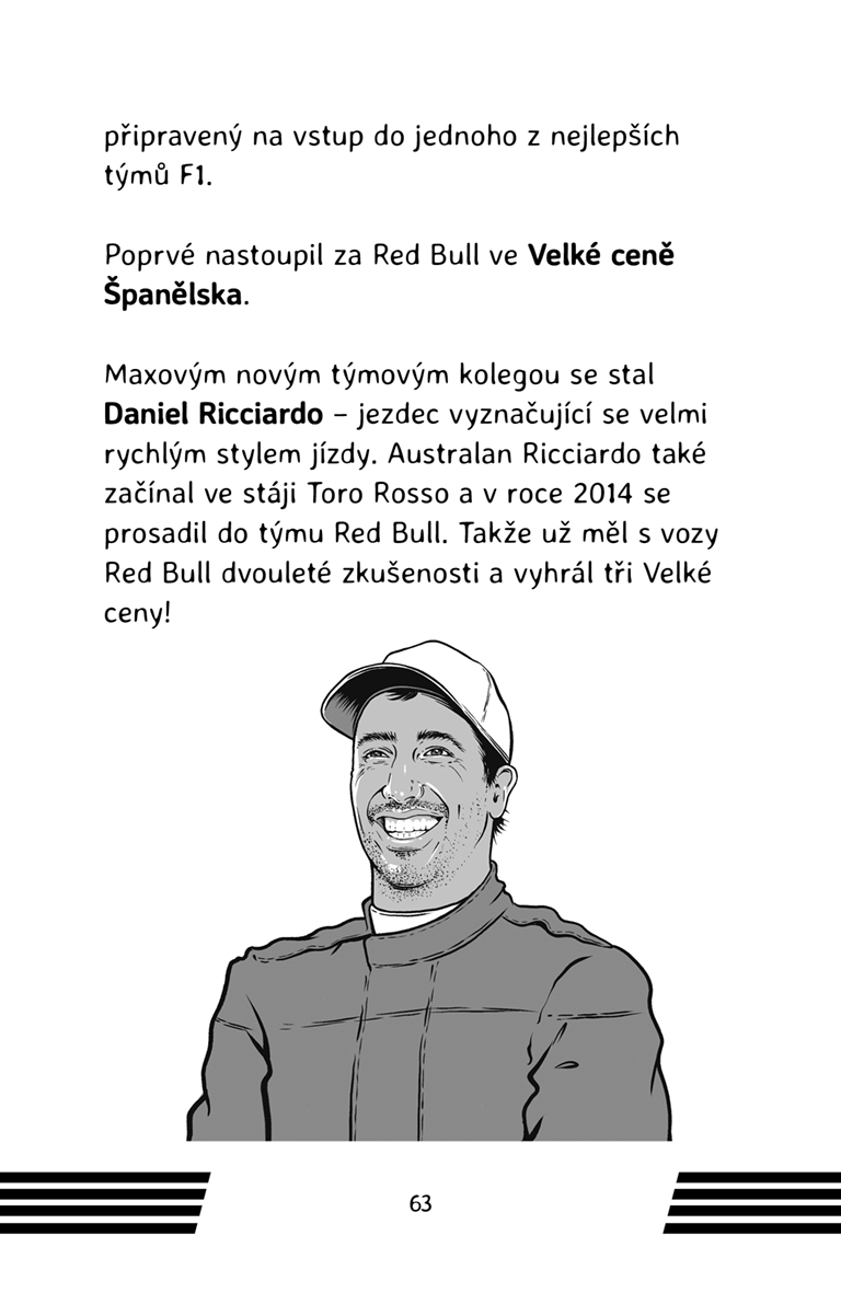 Hvězdy formule 1 - Max Verstappen