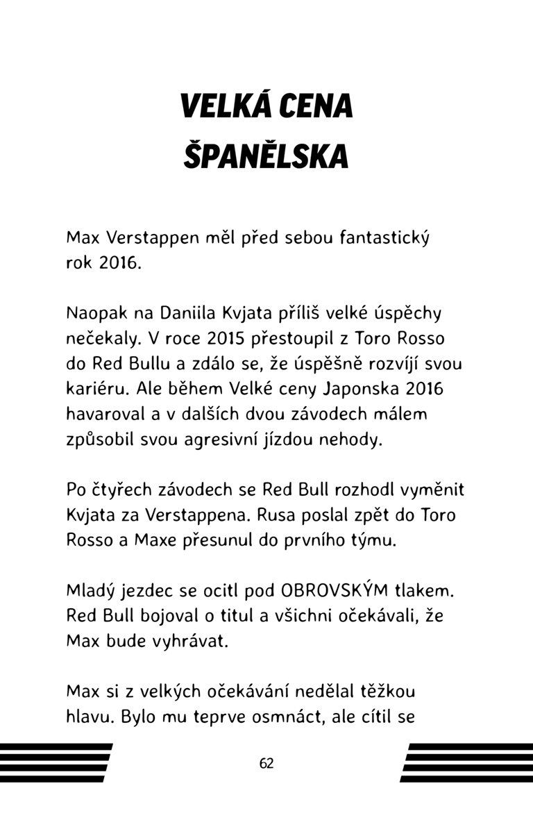 Hvězdy formule 1 - Max Verstappen