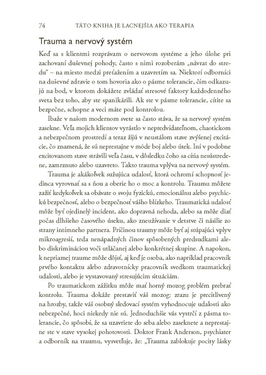 Táto kniha je lacnejšia ako terapia