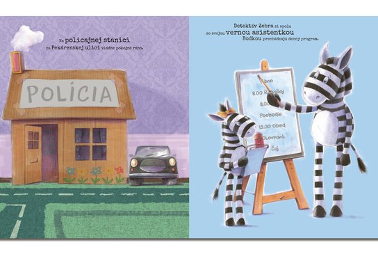 Detektív Zebra a prípad stratených tortičiek