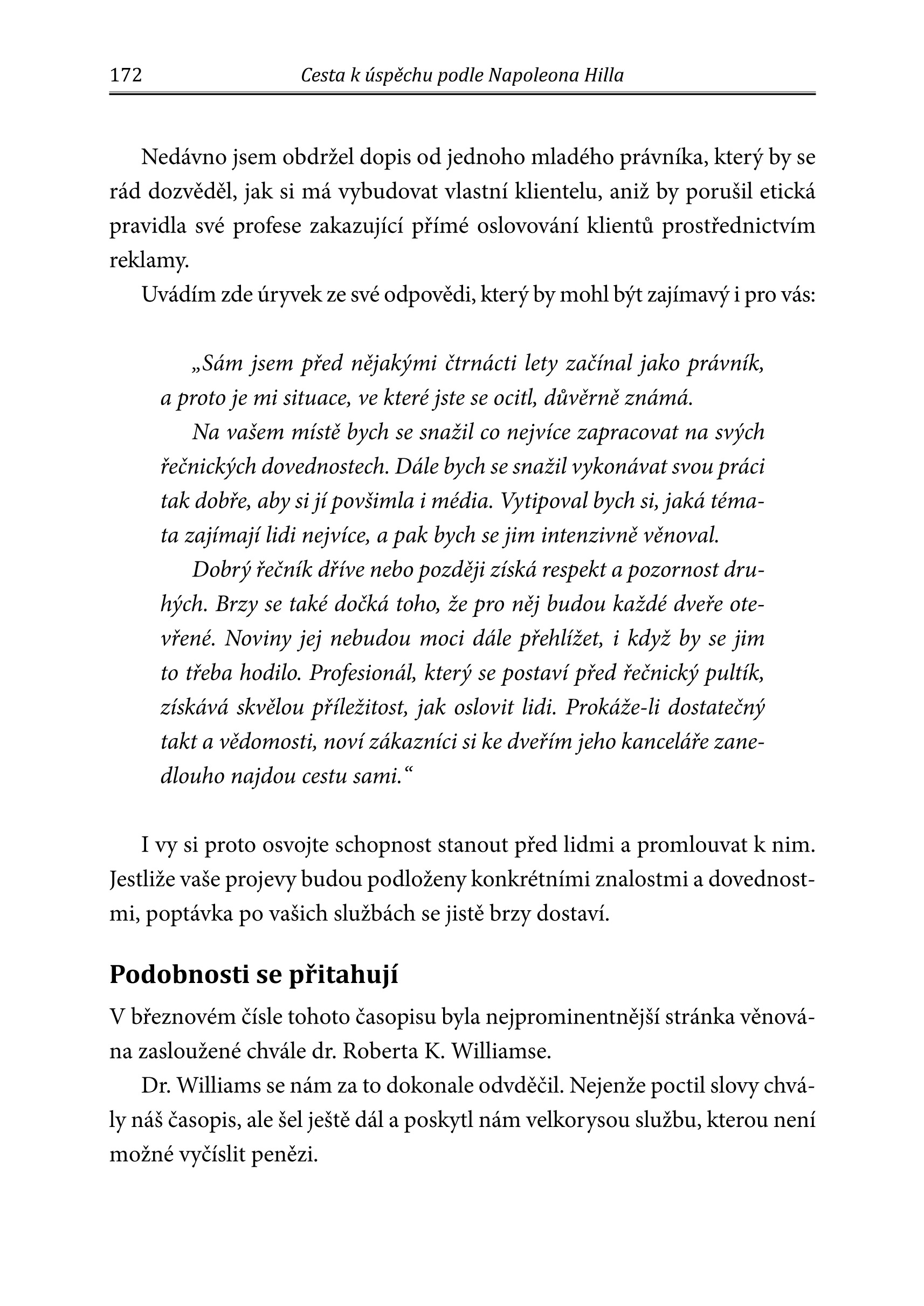 Cesta k úspěchu podle Napoleona Hilla