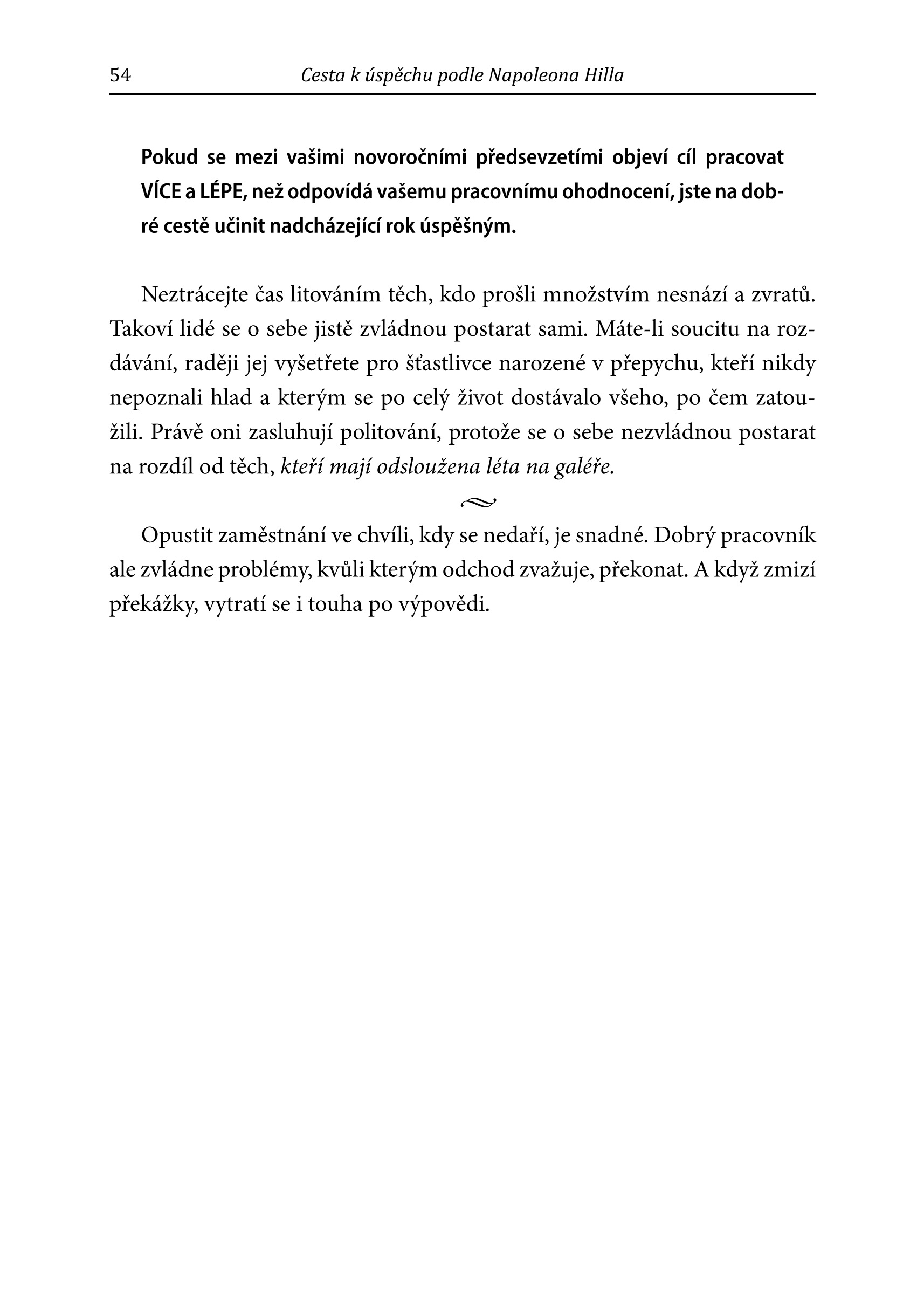 Cesta k úspěchu podle Napoleona Hilla