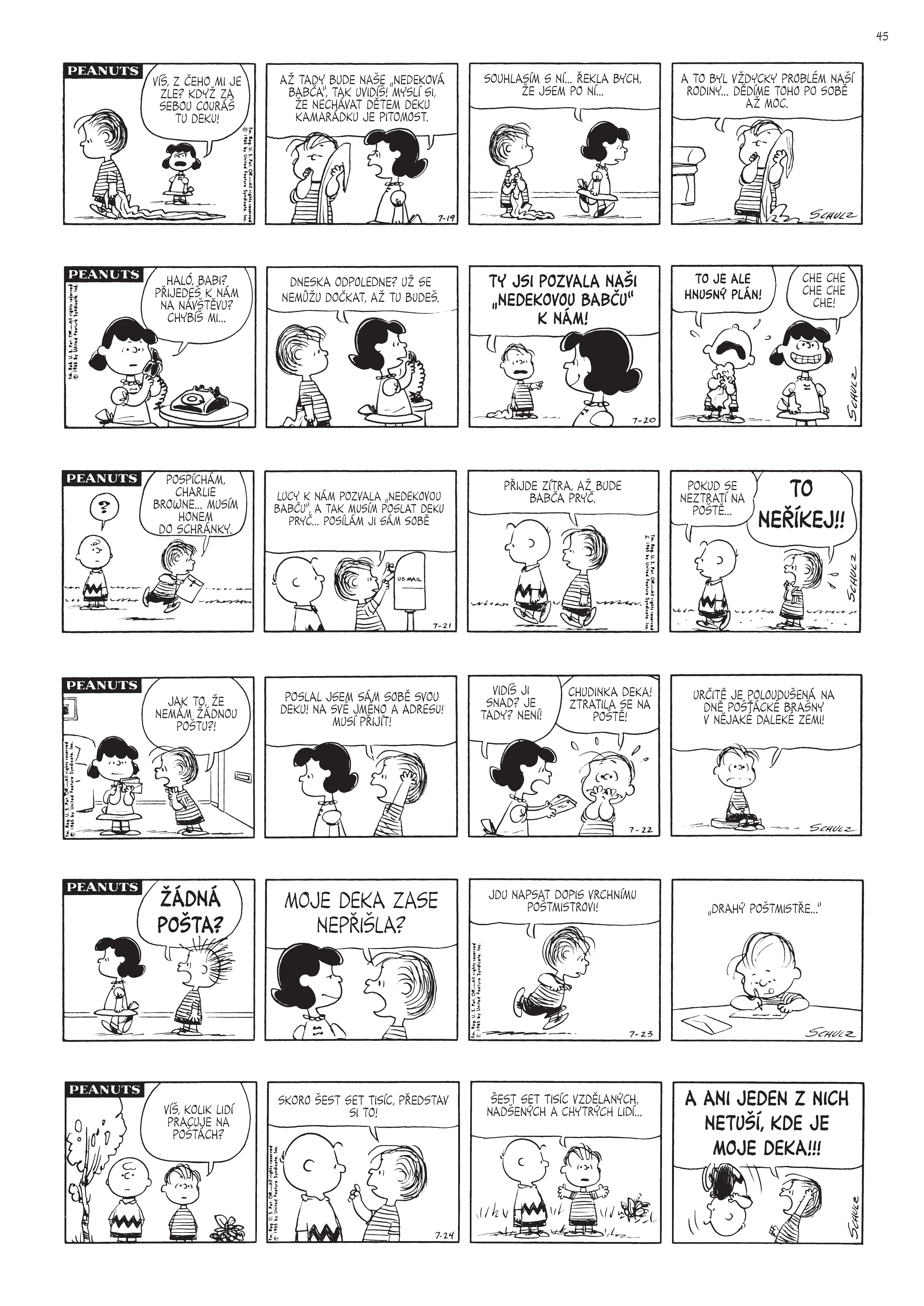 Šťastný Snoopy. Sebrané stripy Peanuts I