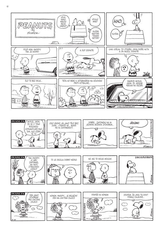 Šťastný Snoopy. Sebrané stripy Peanuts I
