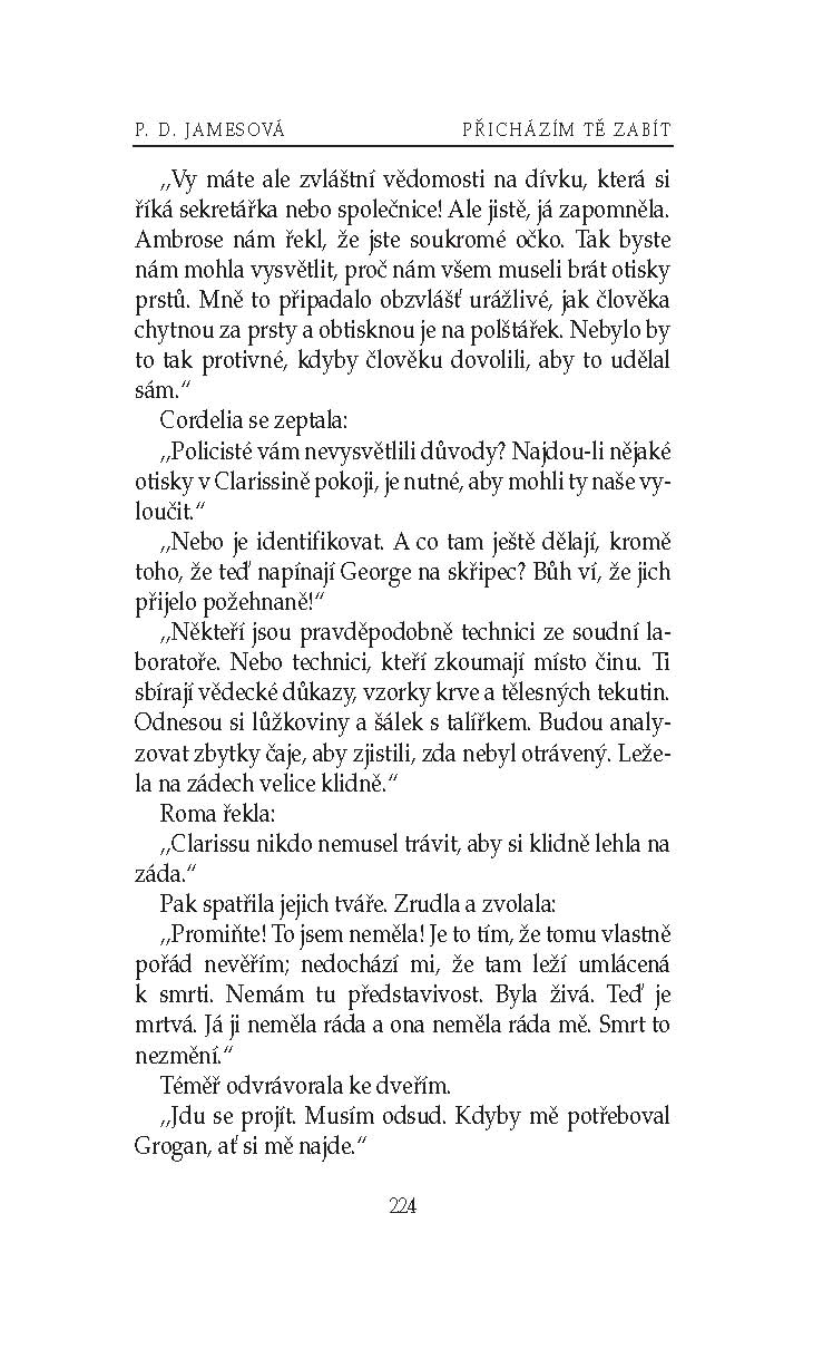 Přicházím tě zabít