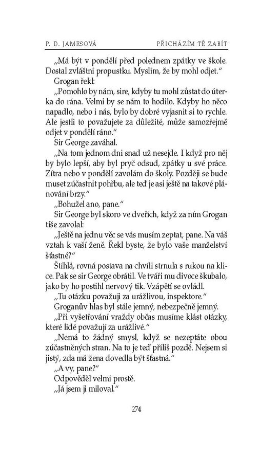 Přicházím tě zabít