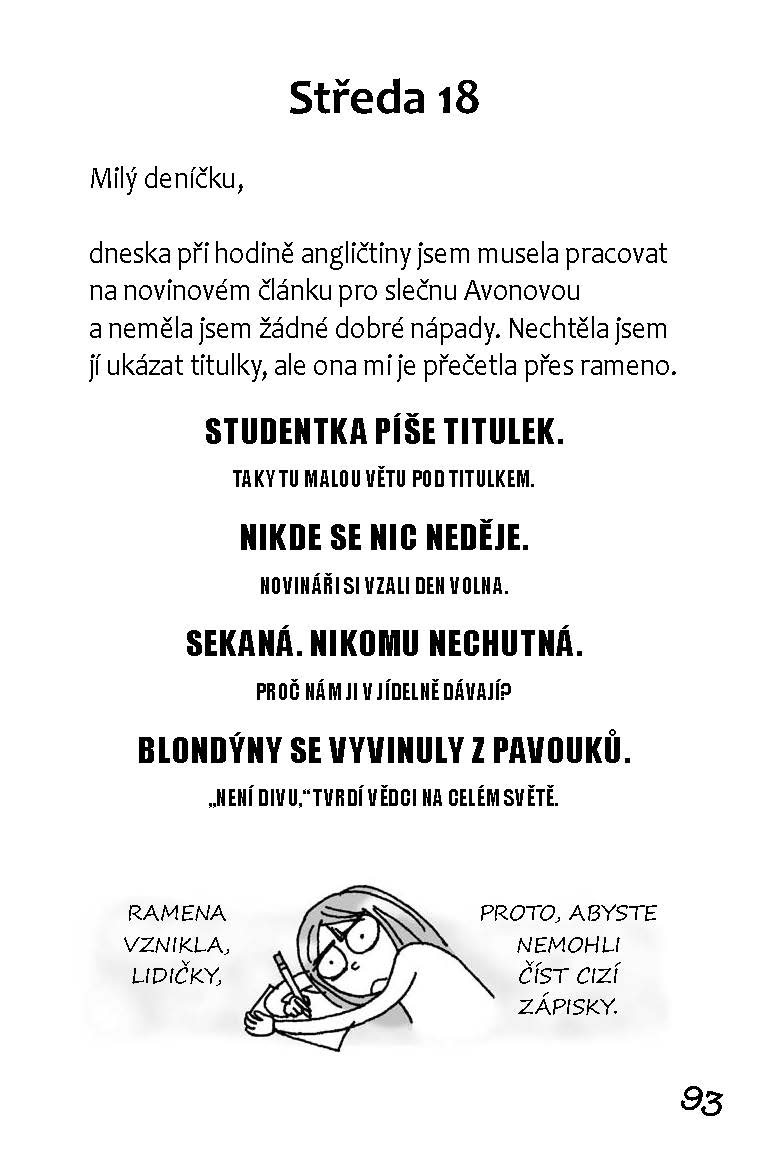 Můj milý deníčku (2. rok) - Nikdo není dokonalý. Ale já jsem blízko!