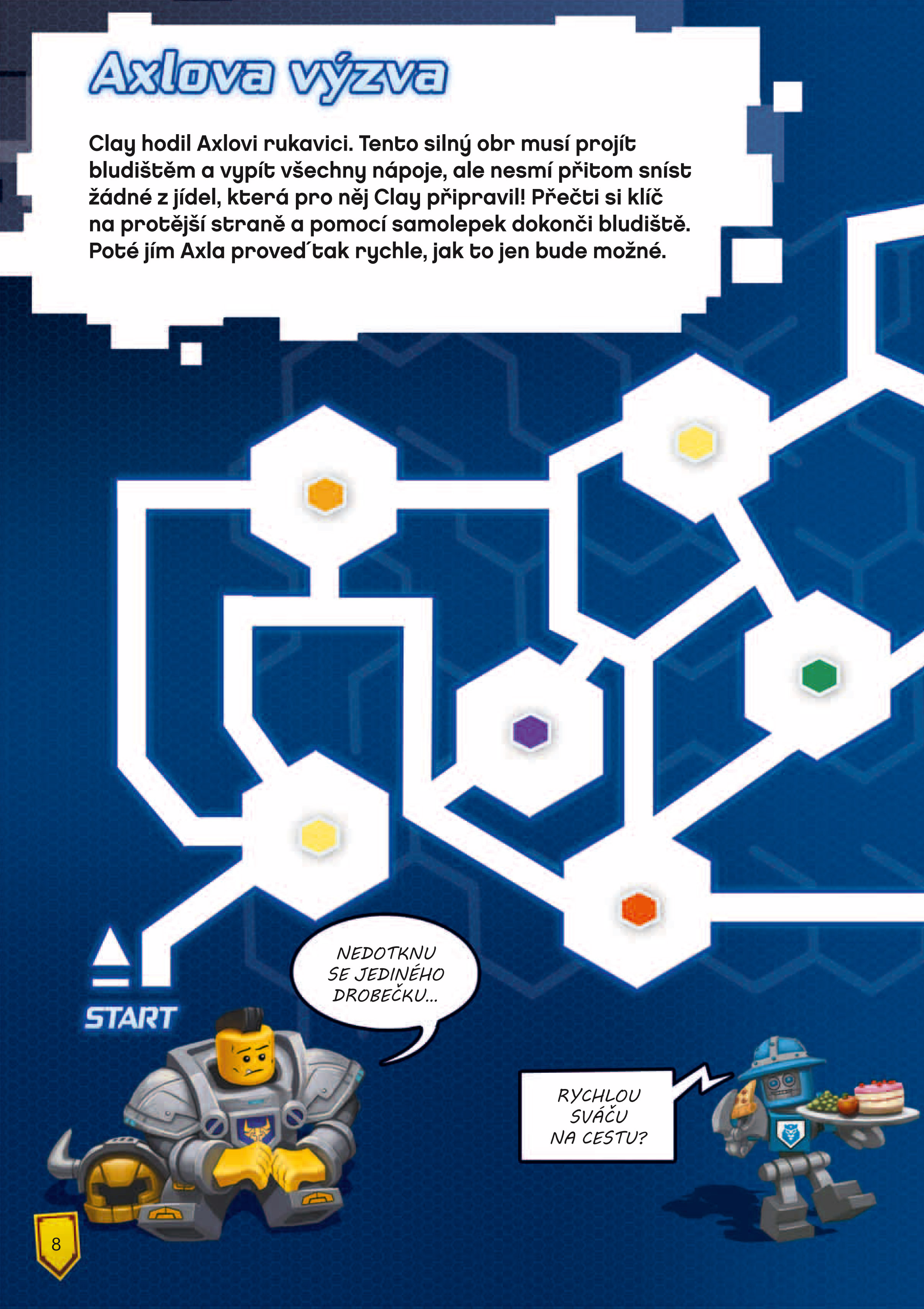 LEGO® NEXO KNIGHTS™ Připrav se, pozor, lep!