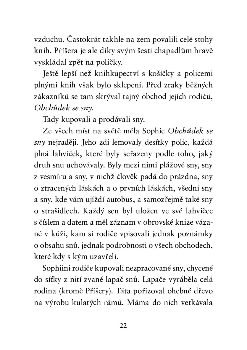 Holčička, která nemohla snít