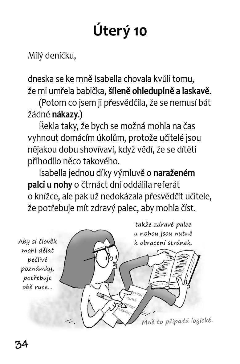 Můj milý deníčku (2. rok) - Všichni jsme padlí na hlavu!