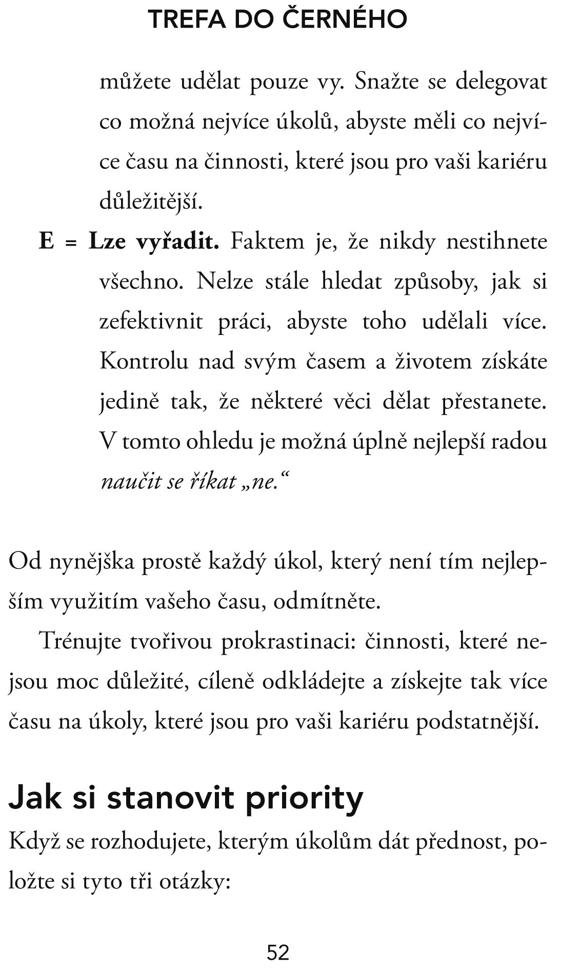 Trefa do černého