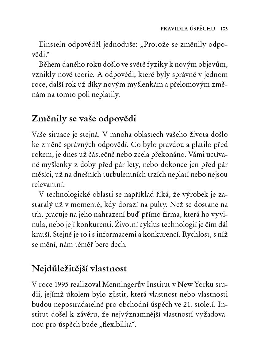 Pravidla úspěchu