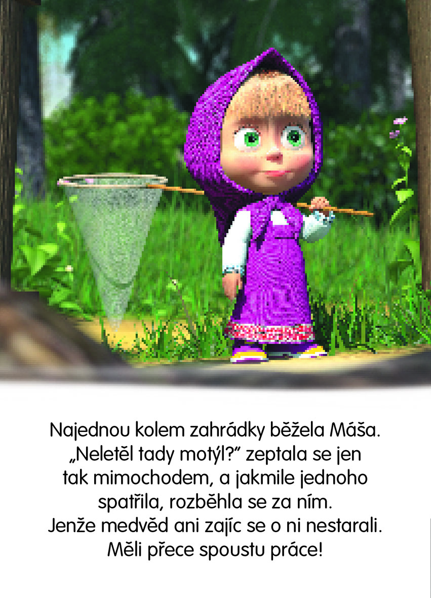 Máša a medvěd Kufřík plný příběhů