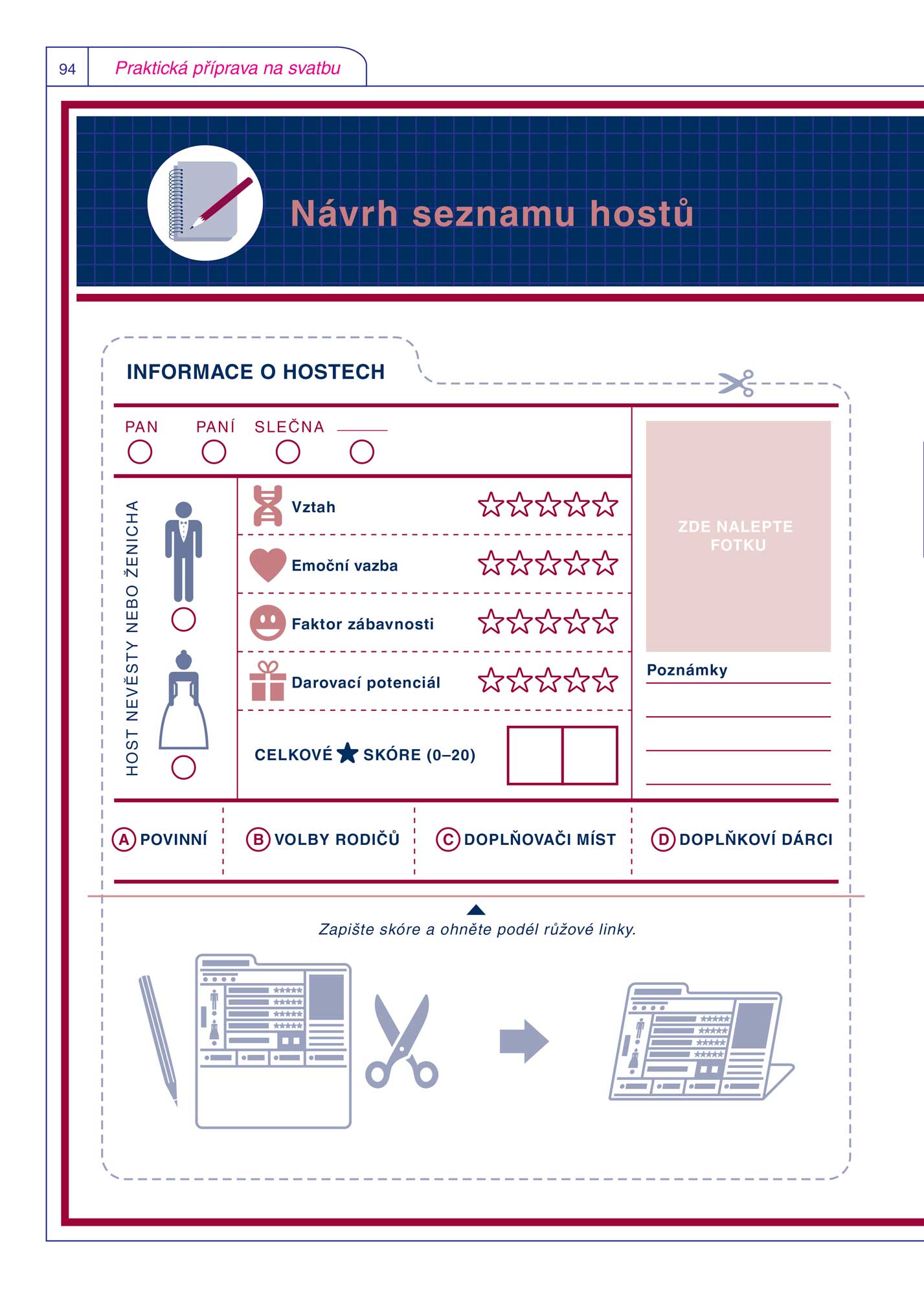 Ženich - uživatelská příručka 