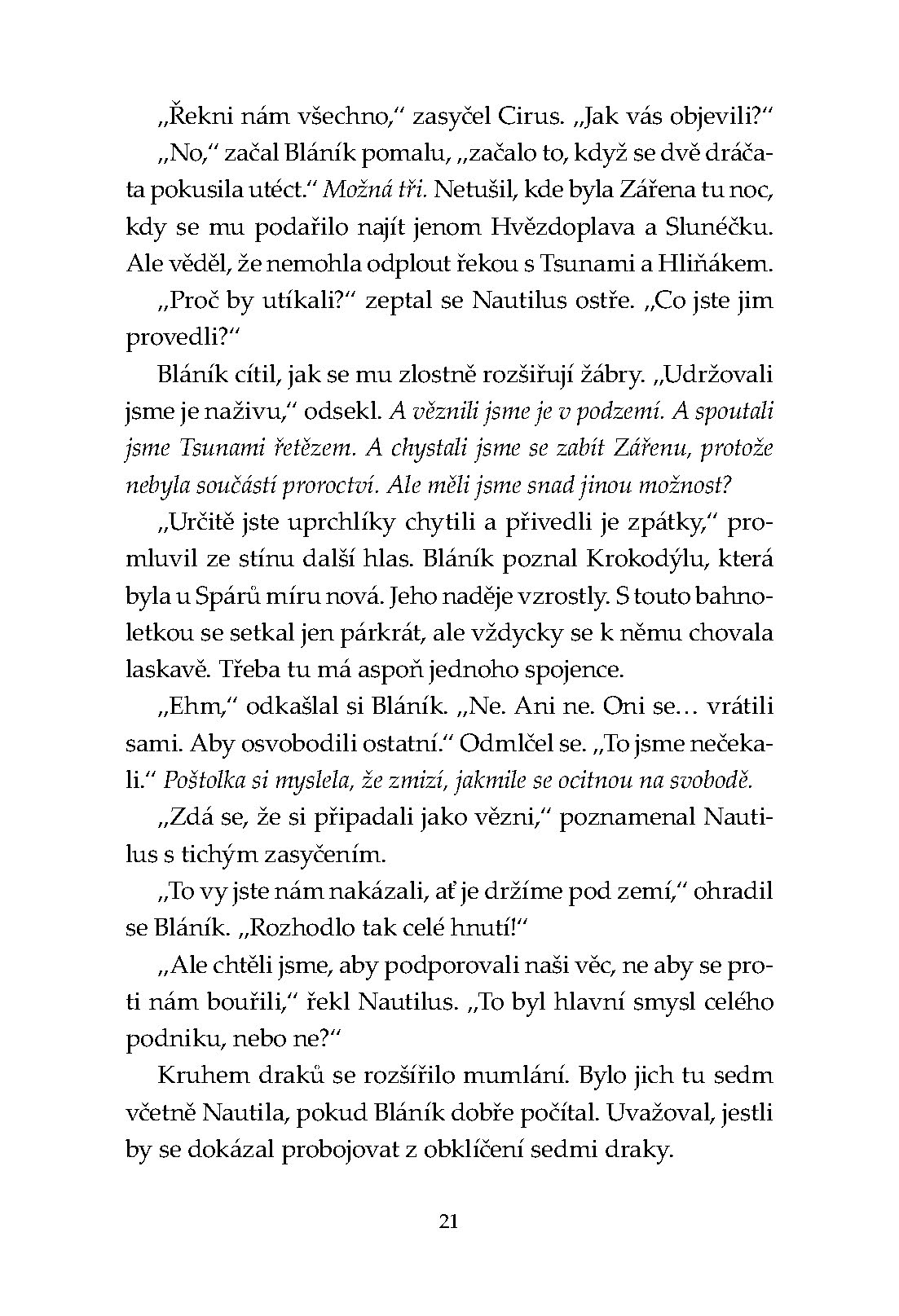 Ohnivá křídla – Dědička trůnu