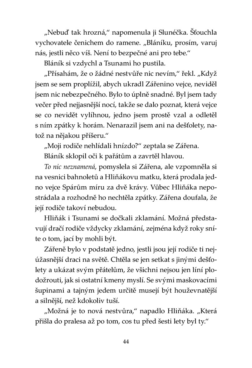 Ohnivá křídla – Skryté království