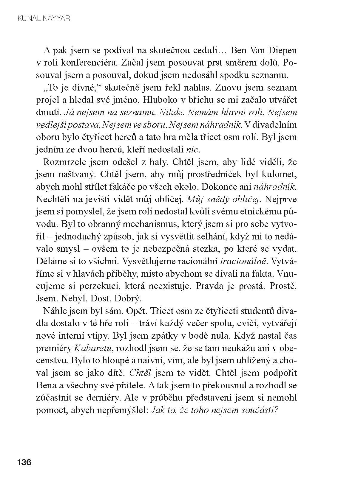 Můj přízvuk je skutečný