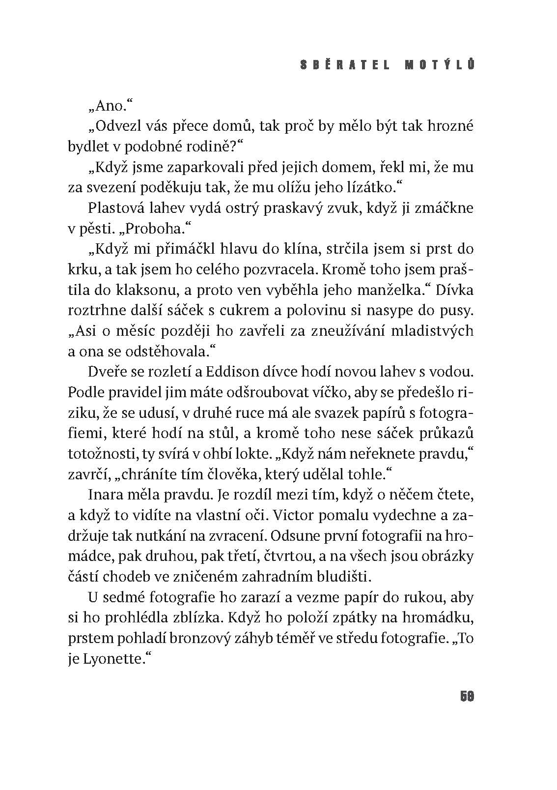 Sběratel motýlů (brož.)