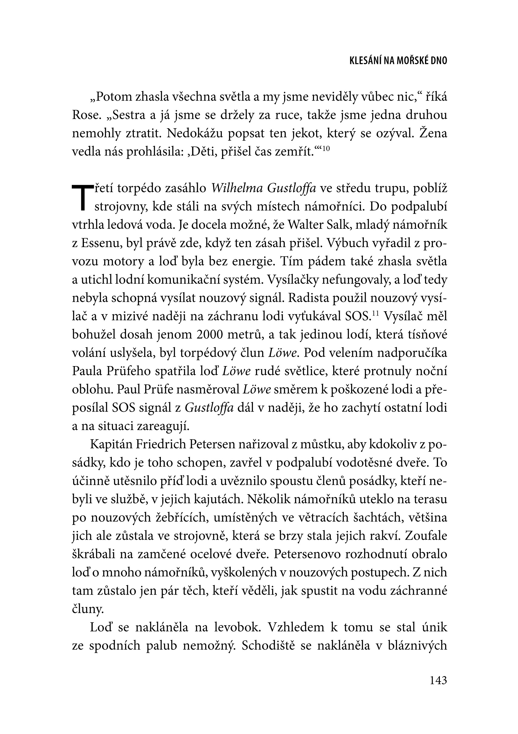 Smrt na Baltu: Zkáza lodě Wilhelm Gustloff