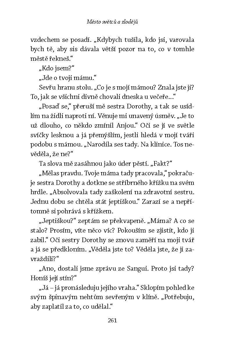 Město světců a zlodějů