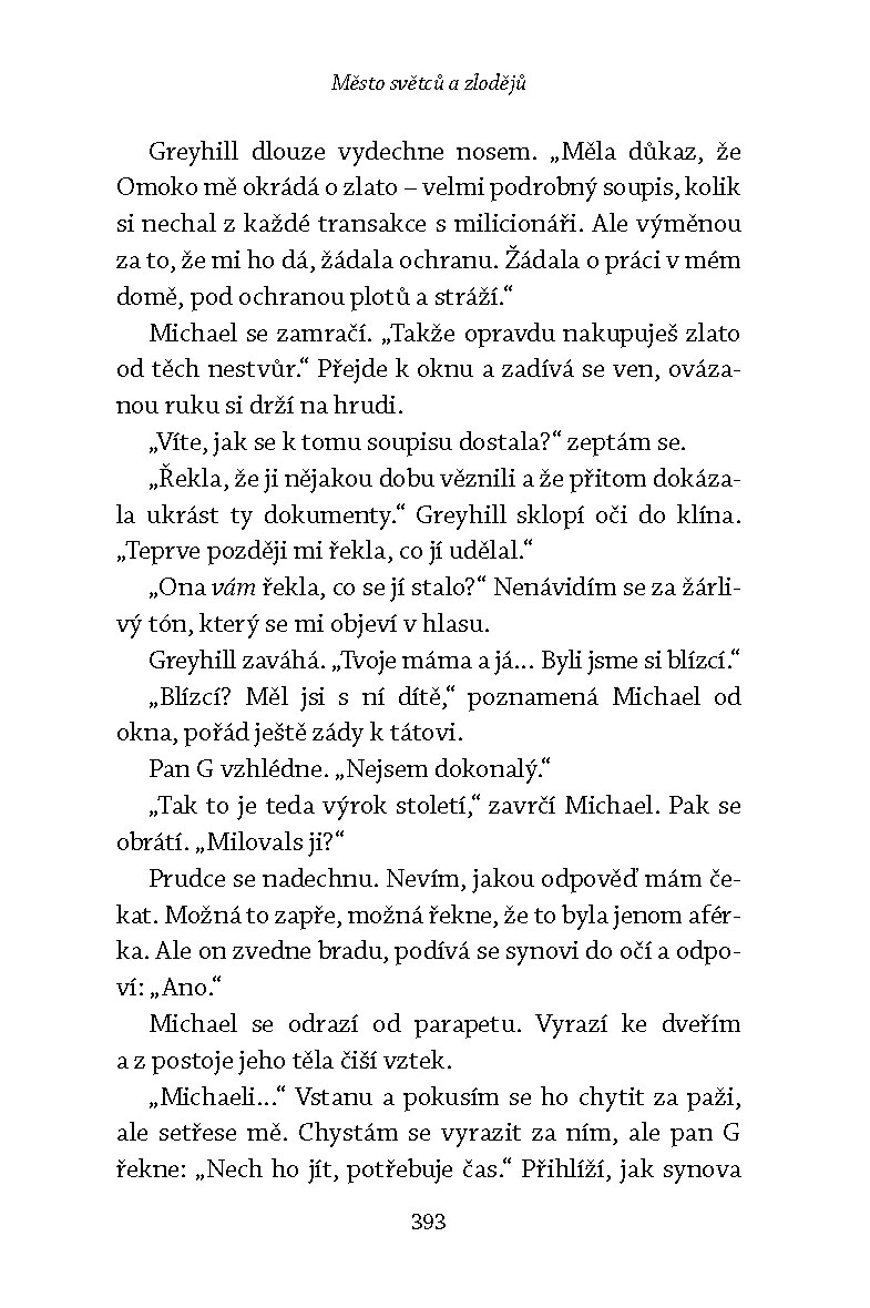 Město světců a zlodějů