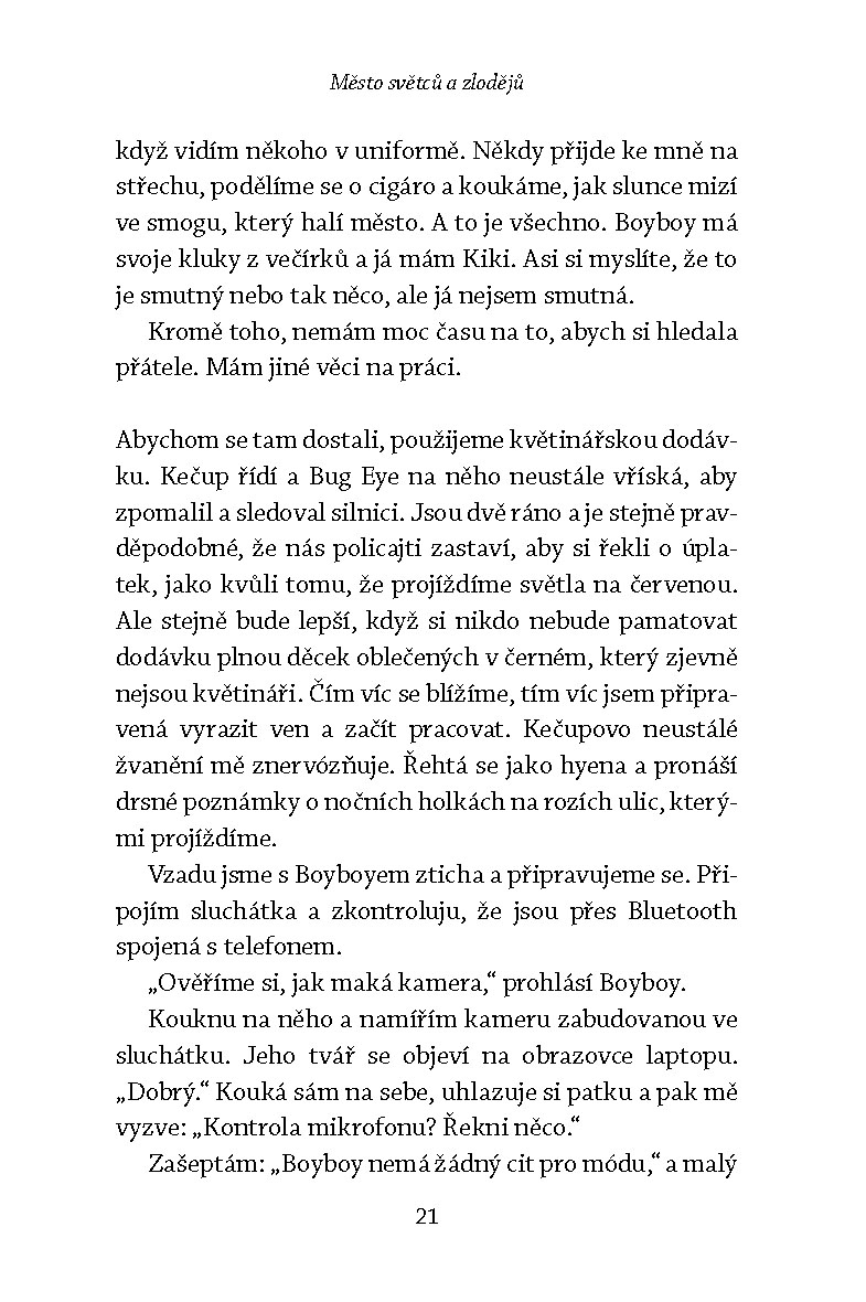 Město světců a zlodějů