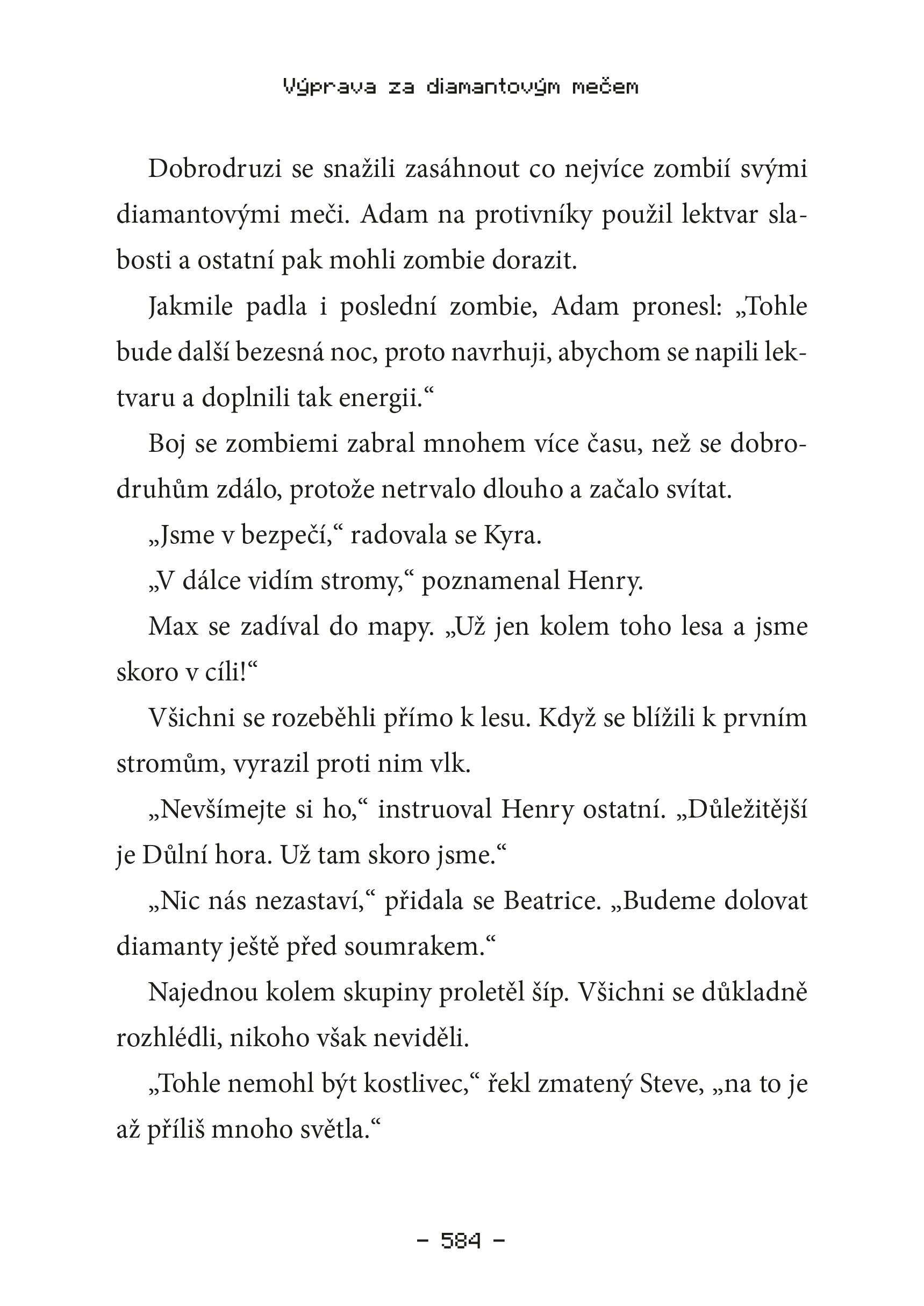 Výprava za diamantovým mečem