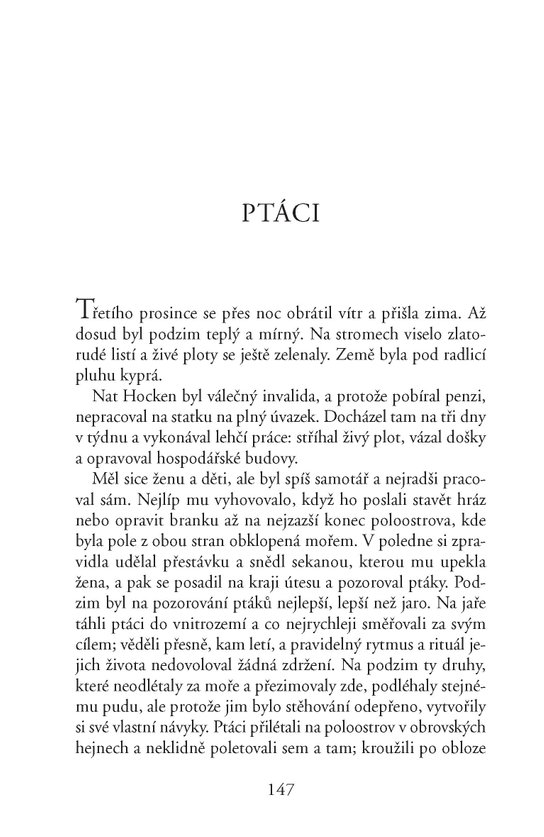 Ptáci a jiné povídky