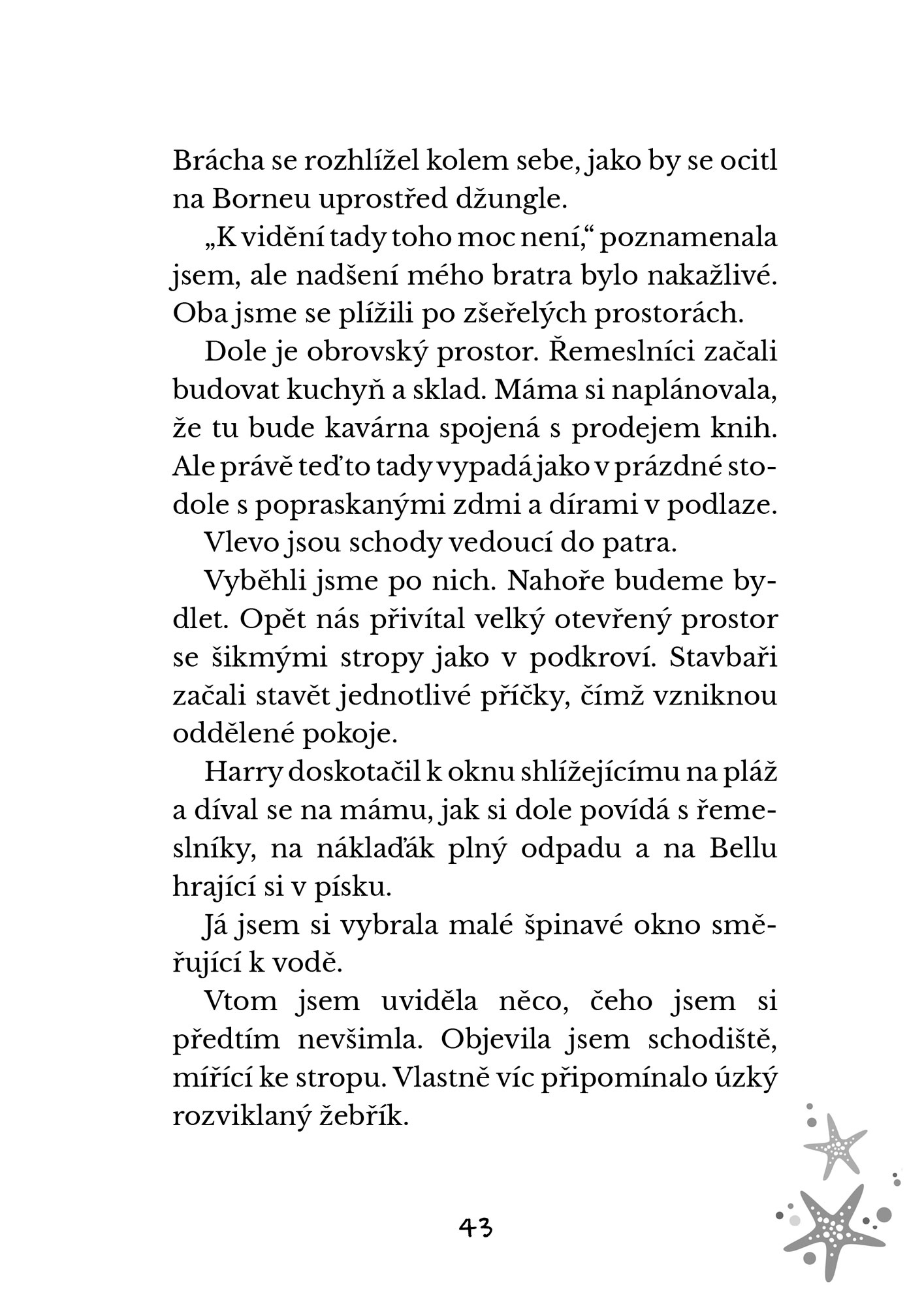 Týnin ostrov: Kavárna na pláži