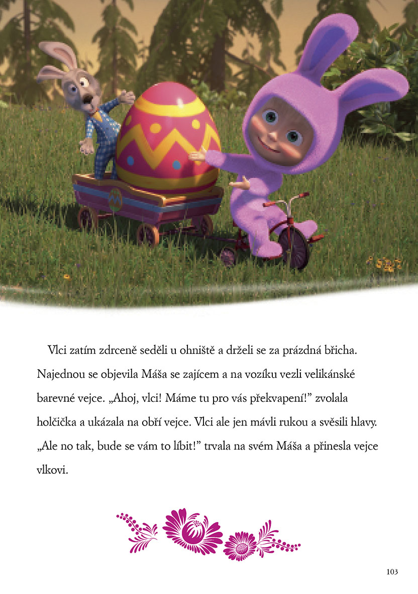Máša a medvěd - Nová zlatá kniha pohádek