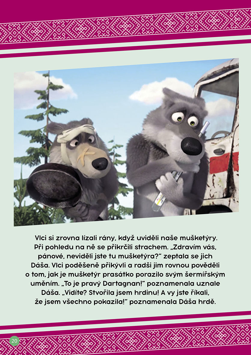 Máša a medvěd - Tři mušketýři