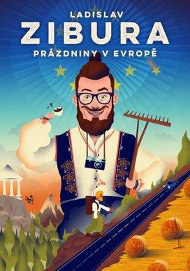 Prázdniny v Evropě s podpisem autora 