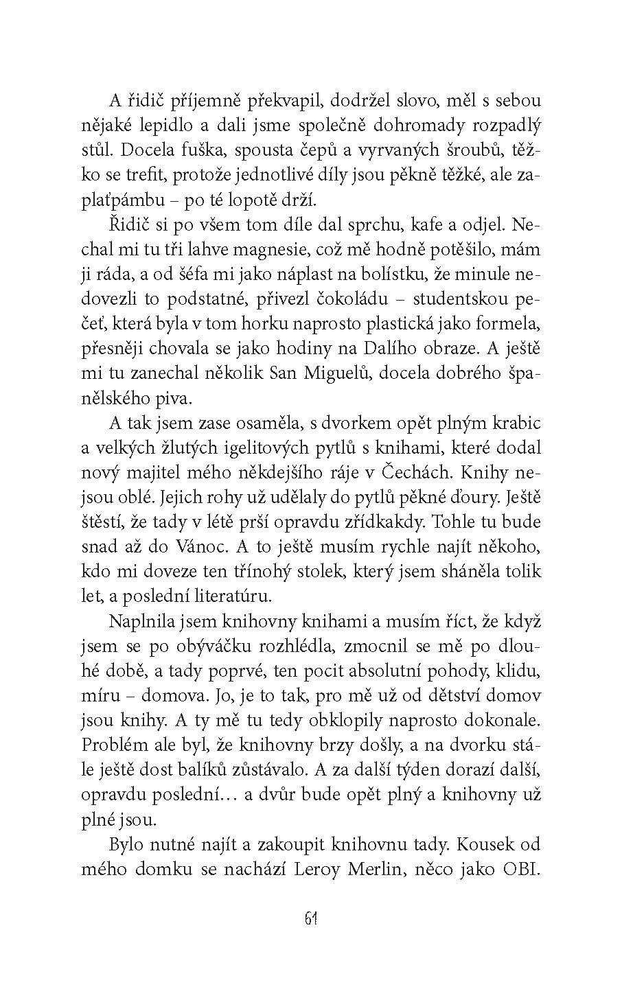 Seniorka jede na jih