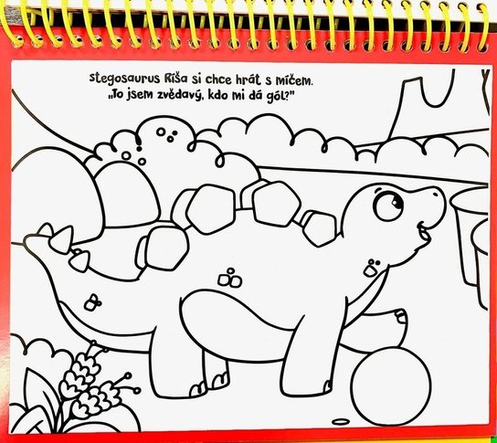 Magické vodní omalovánky Dinosauři