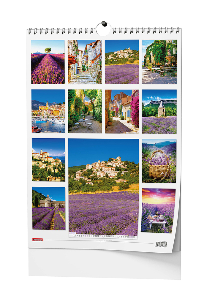 Provence 2025 - nástěnný kalendář