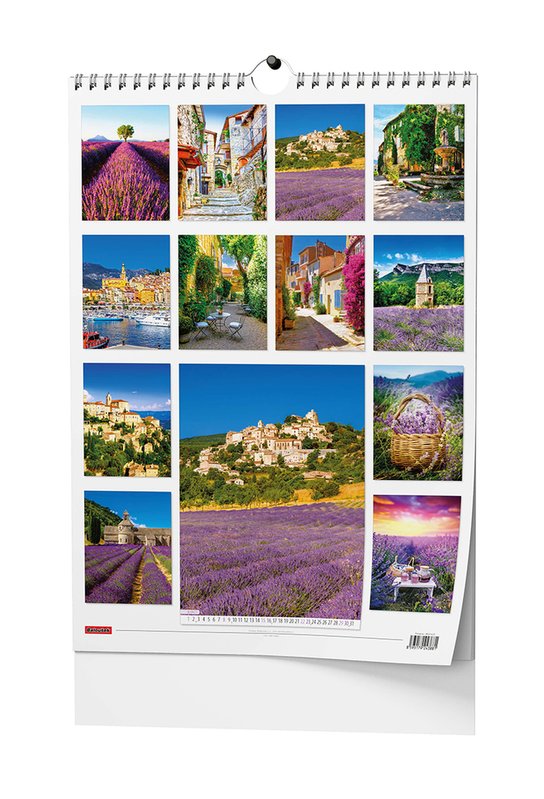 Provence 2025 - nástěnný kalendář