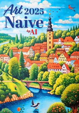 Art Naive by Al 2025 - nástěnný kalendář