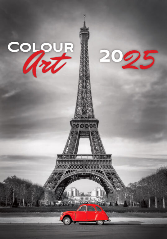 Colour Art 2025 - nástěnný kalendář