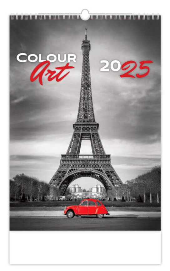Colour Art 2025 - nástěnný kalendář