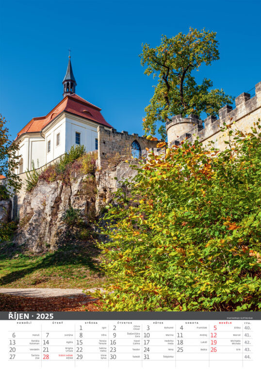 Český ráj 2025 - nástěnný kalendář